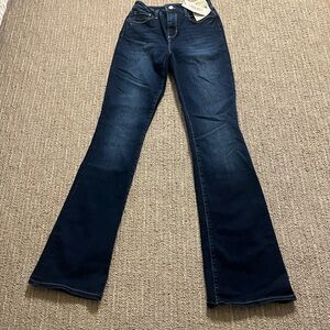 L'AGENCE Deep Blue Flare Jeans